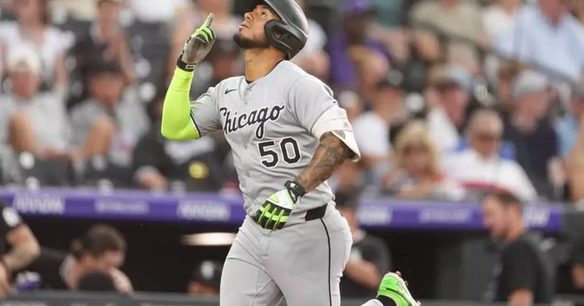 Lenyn Sosa's homer and 4 RBIs lead White Sox to 10-3 win over Rockies
