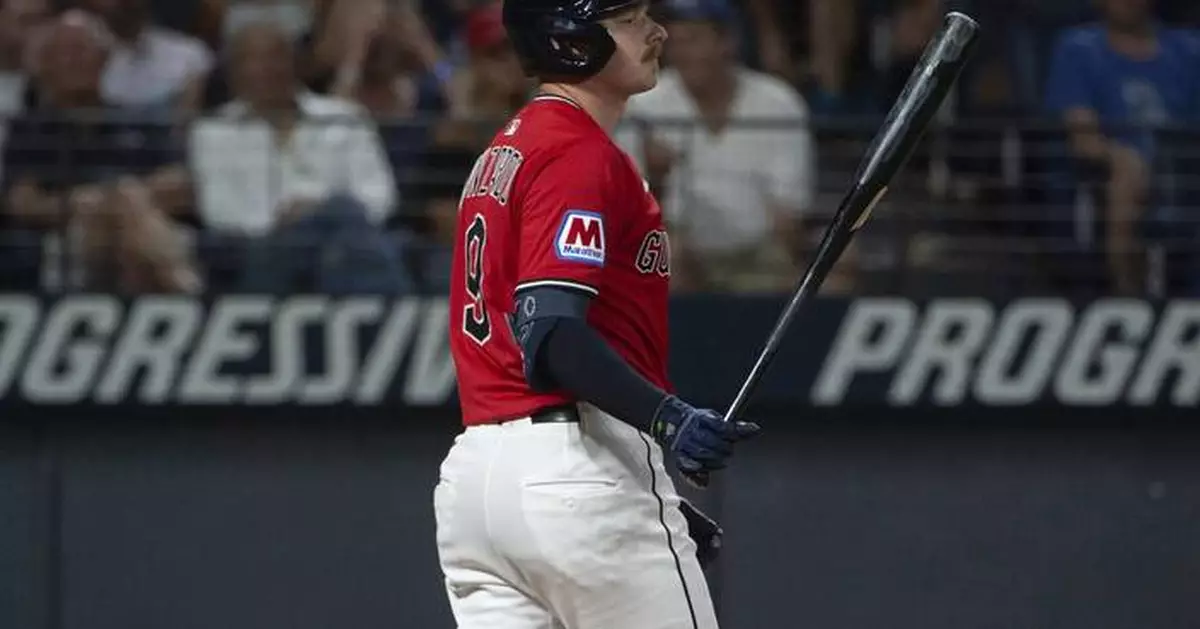 Kyle Manzardo rejoins Guardians after leaving to be with his family while mom has heart transplant