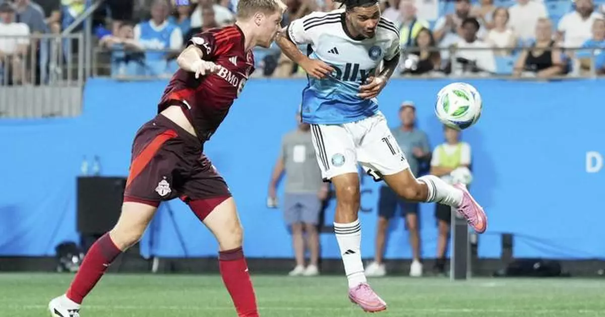 Toklomati and Vargas score goals to help Charlotte beat Toronto 2-0 for 4st straight win
