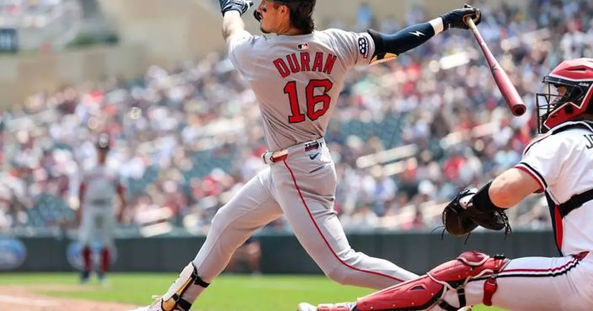 Jarren Duran's 4 RBIs, Bello's one-run outing give Boston 13-1 win over Twins in series finale