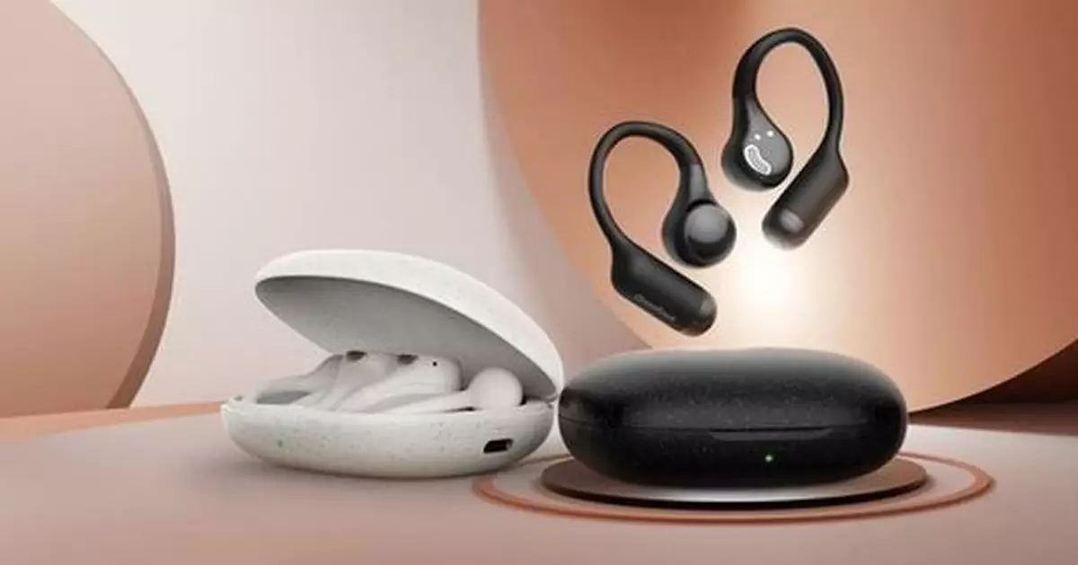 OpenRock S2 Debuts -- Ultra-Light Open-Ear Sports Earbuds Engineered for Comfortable Fit