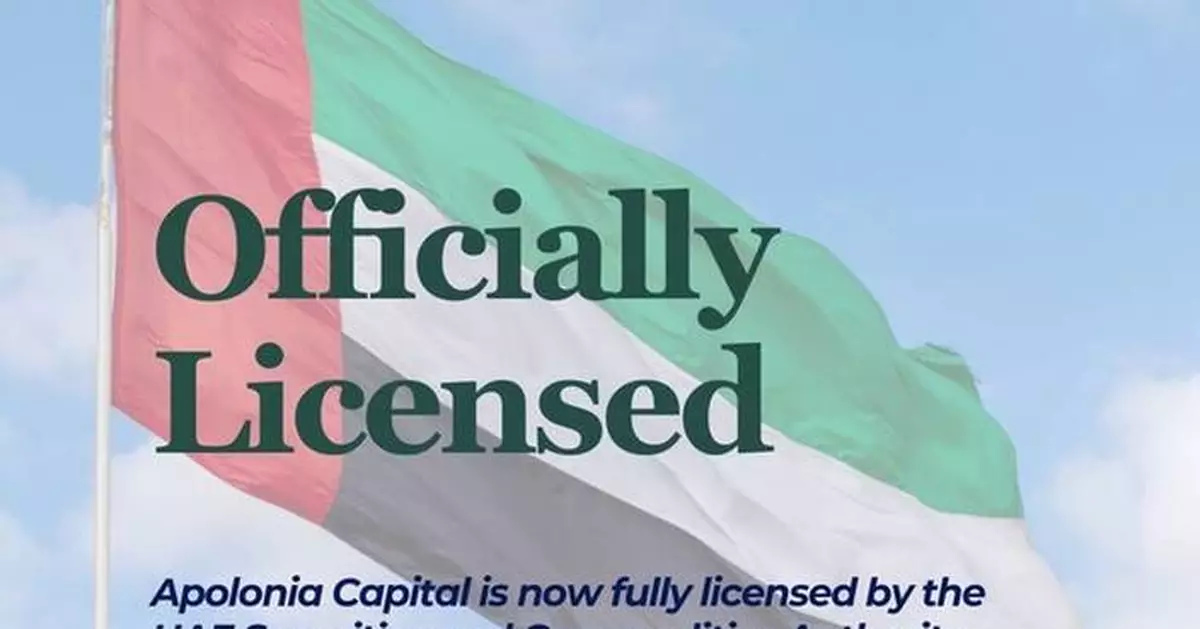 Apolonia Capital Secures Full Regulatory License from UAE Securities and Commodities Authority (SCA)