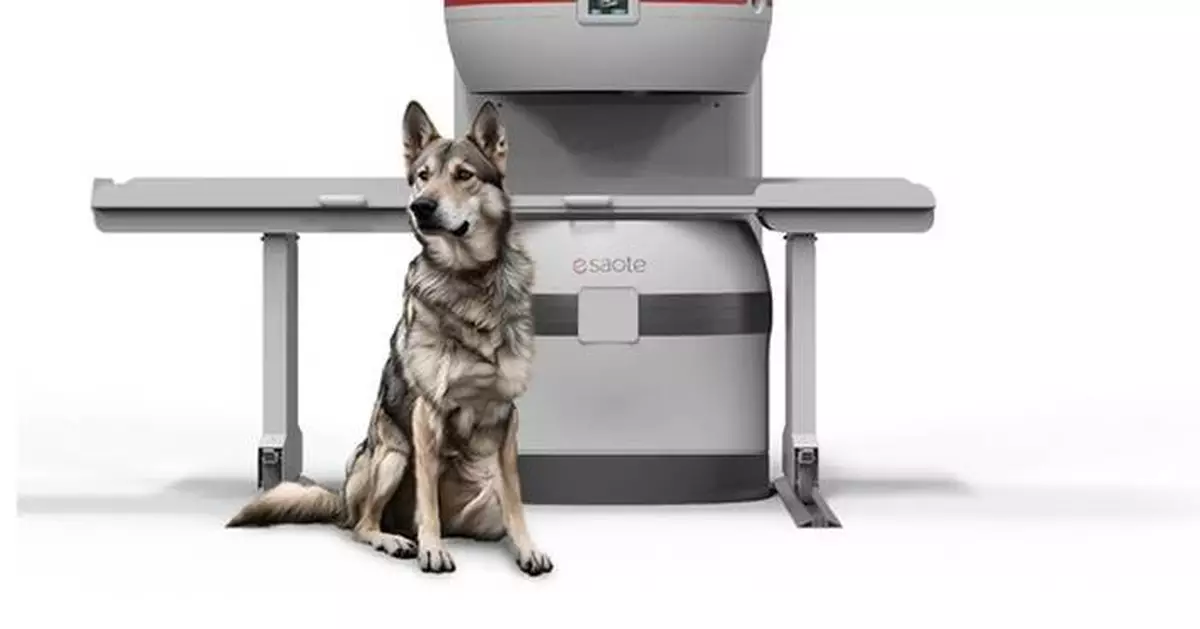Esaote presents at ECVS 2025 the new generation of veterinary MRI, Vet -MR Grande ELITE