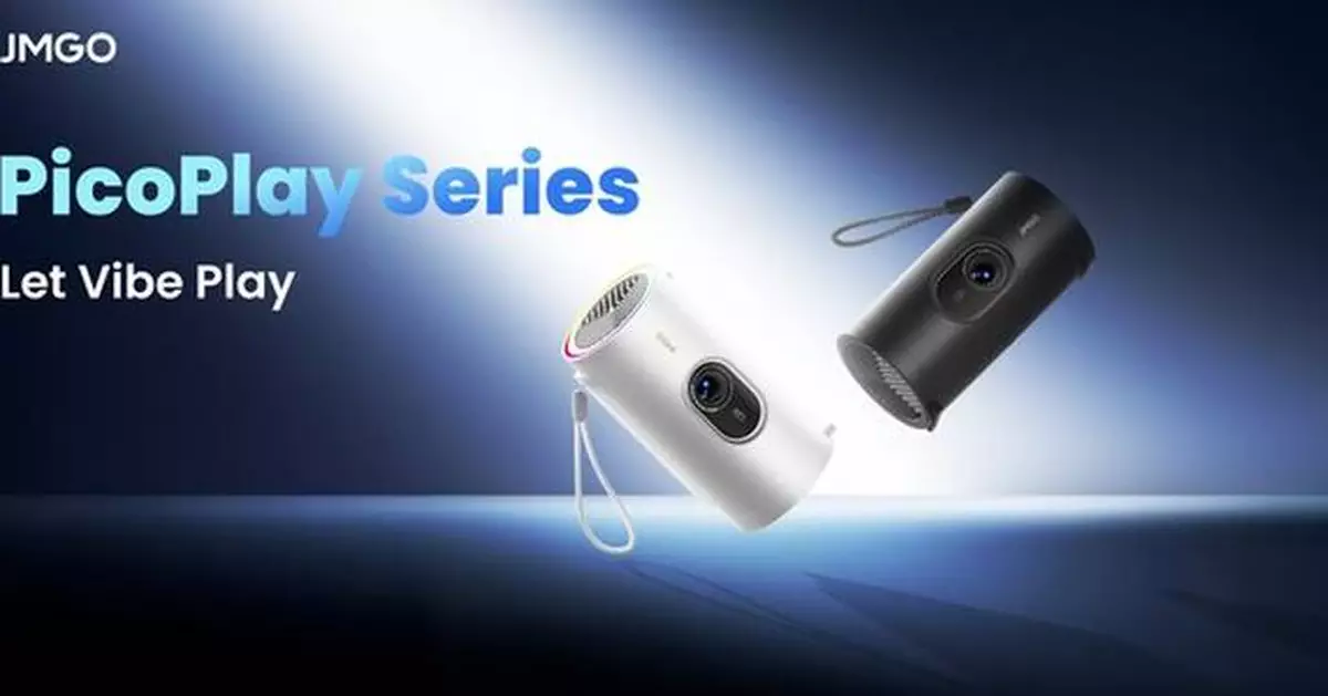 JMGO Launches PicoPlay Series: Coffee-Cup-Sized Projectors Designed for Streaming, Social Vibes, and Mobility