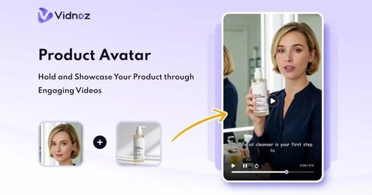 Vidnoz AI Unveils Product Avatar and Interactive Avatar, Redefining Marketing Video