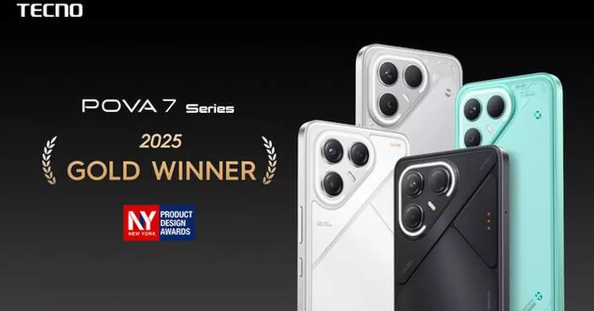 TECNO POVA 7 Series Earns Global Awards for Trendy, Futuristic Design