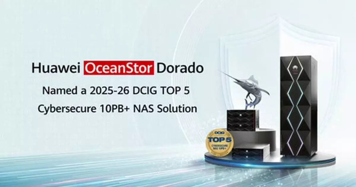 Huawei OceanStor Dorado All-Flash Storage Named One of DCIG TOP 5 Cybersecure NAS Solutions