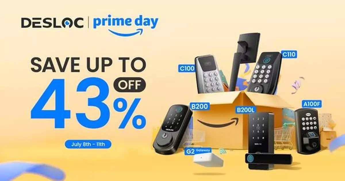 Prime Day's Dark Horse: DESLOC Smart Lock Starts at Only $29.99 -- High-Quality Smart Security, Finally Within Reach