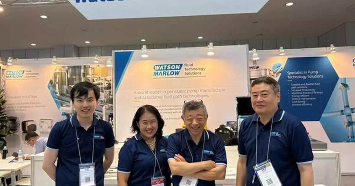 Watson-Marlow Fluid Technology Solutions focuses on BioClamp's sustainability benefits and new WMArchitect Interchangeable Parts service at INTERPHEX Tokyo 2025