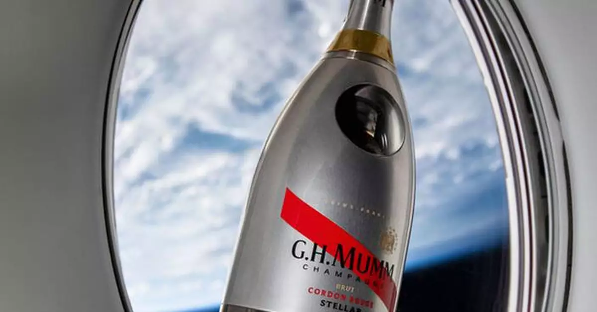 Mumm Cordon Rouge Stellar takes champagne into space