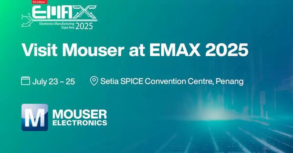 Mouser Brings Innovation and Insights to EMAX Asia 2025