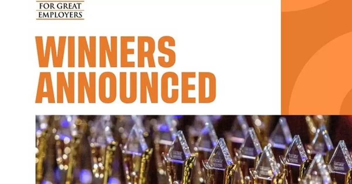Winners in 2025 Stevie® Awards for Great Employers Announced