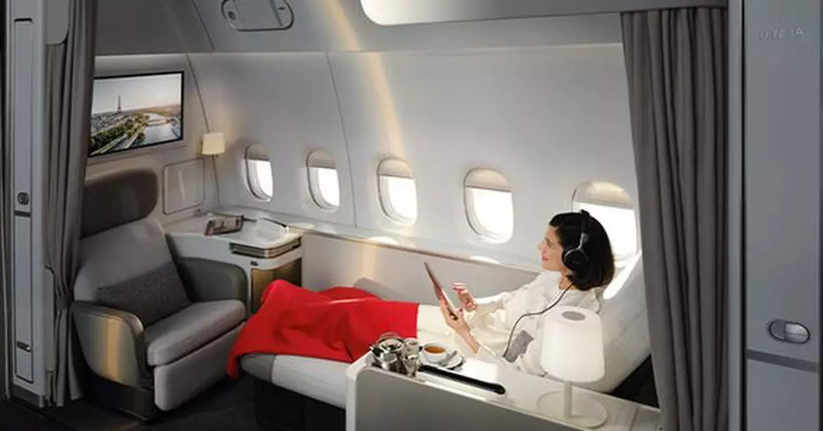 Air France's new La Première suites take to the skies for the first time to Singapore