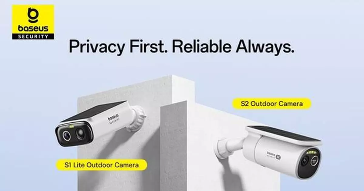 Baseus Expands Smart Security Lineup with Sun-powered S2 and S1 Lite Cameras