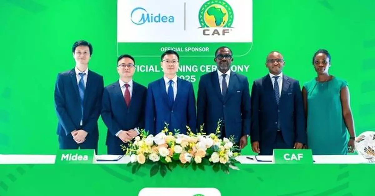 Midea Partners with CAF to be the Official Sponsor of the TotalEnergies CAF AFCON 2025