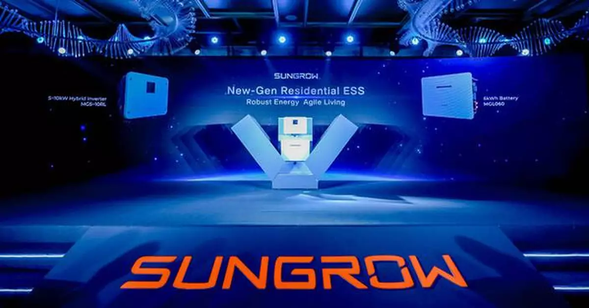 Sungrow Unveils Next-Generation Residential ESS Designed for Reliable Backup Power