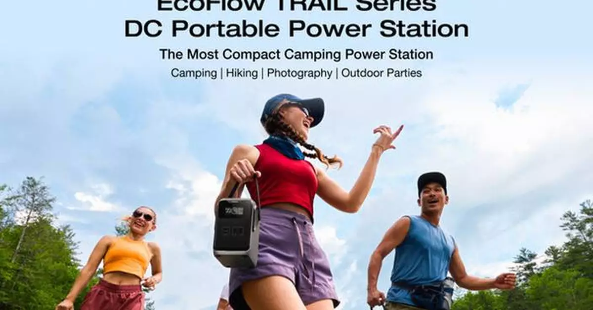 EcoFlow Slims Down the Power Station with Pioneering New TRAIL Series - Purpose-Built for Life Outdoors