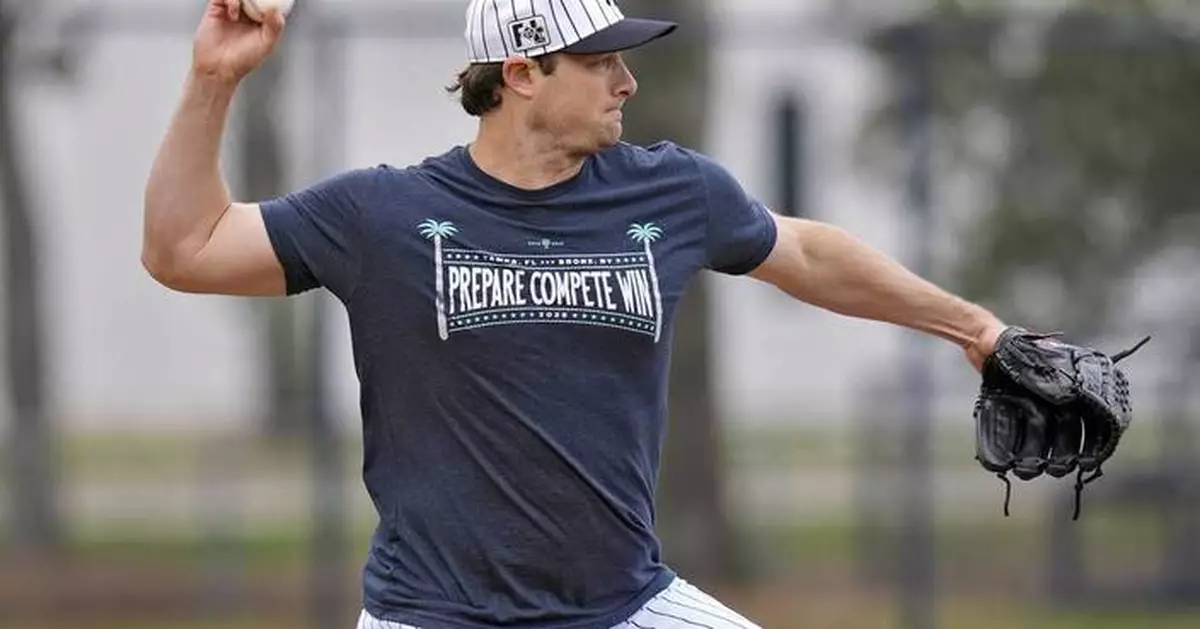 Yankees ace Gerrit Cole makes 20 throws off flat ground as he recovers from Tommy John surgery