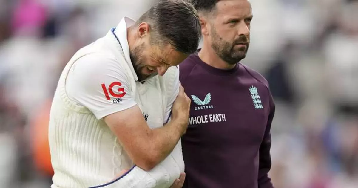 England bowler Chris Woakes to miss rest of England-India test with shoulder injury