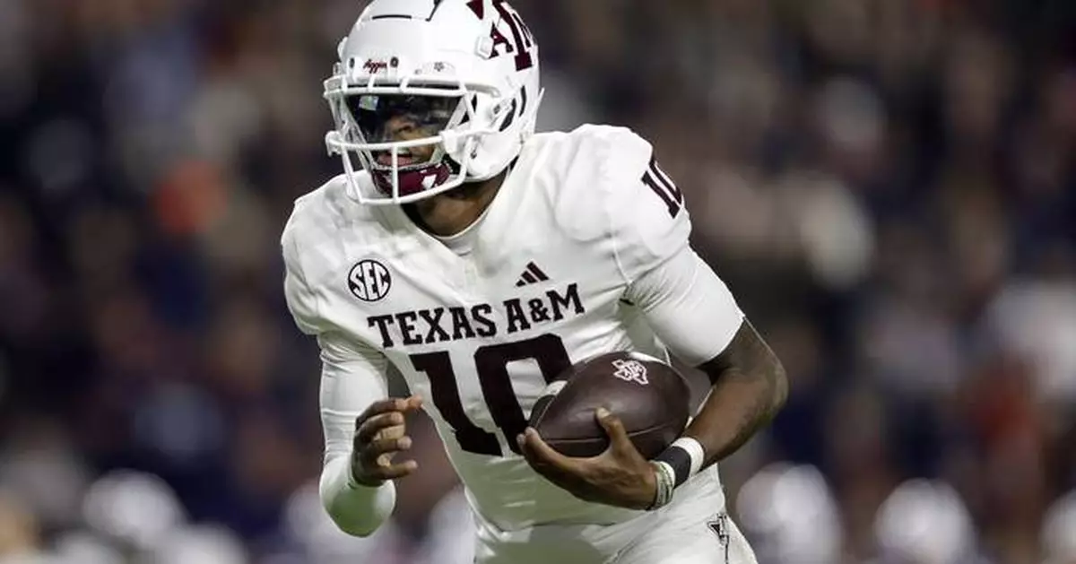No. 19 Texas A&amp;M's Marcel Reed determined to prove he's more than just a runner