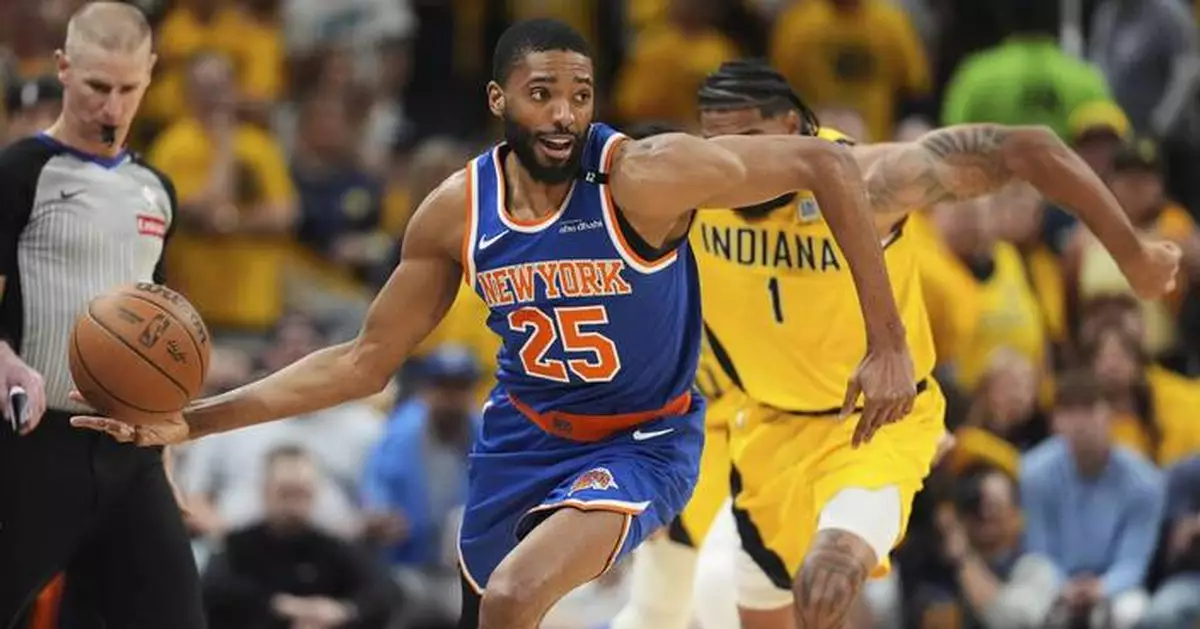 Mikal Bridges agrees to a $150 million extension with the Knicks, AP source says