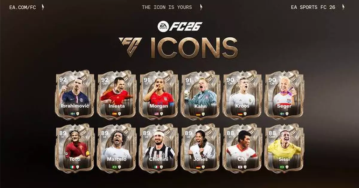 The ICON Is Yours: Introducing the All-New Class of FC 26 ICONs