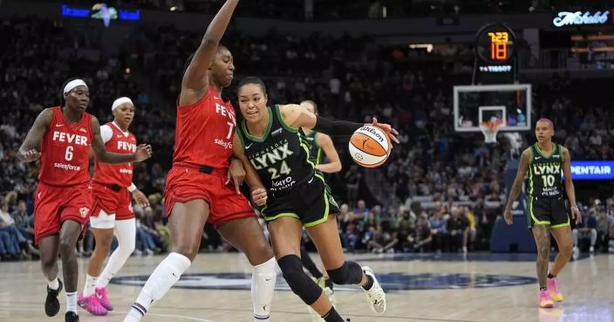 Collier scores 32 in return from 7-game absence, Lynx beat short-handed Fever 97-84