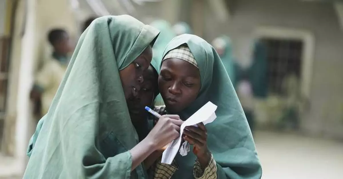 Photos show the effects on students of a school in Nigeria after losing US aid