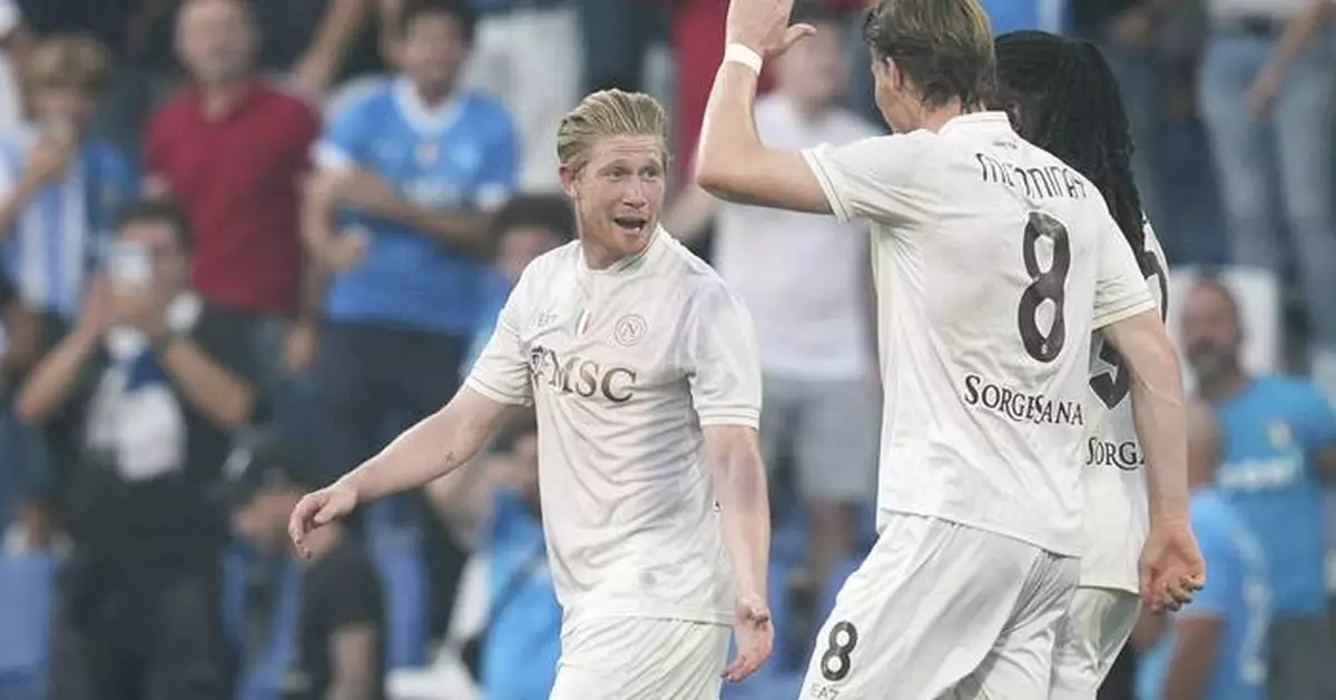 Made in Manchester: De Bruyne and McTominay lead Napoli to a 2-0 win over Sassuolo