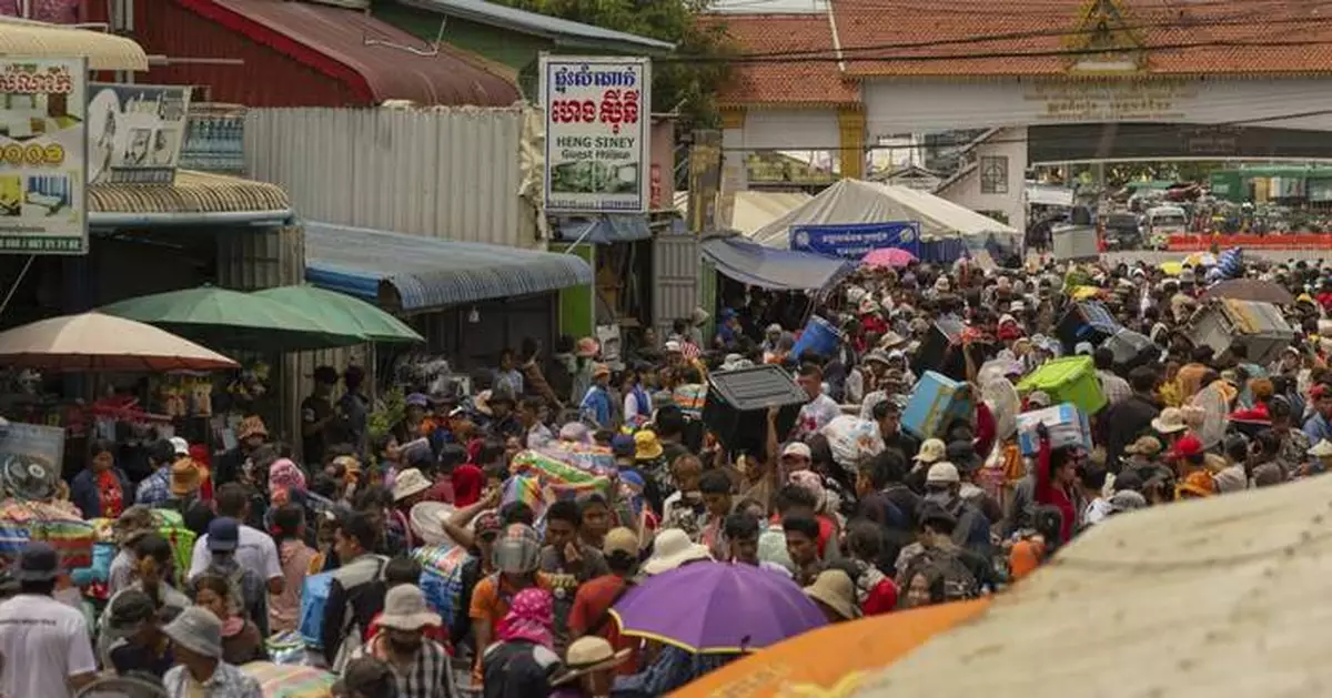 Cambodian migrant workers face an uncertain future as Thai border conflict drives them home