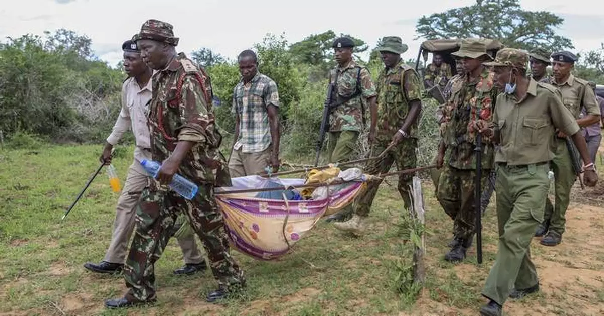 5 bodies are exhumed from shallow graves in Kenya near a doomsday cult site