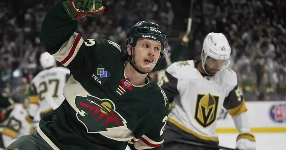 Wild re-sign center Marco Rossi to 3-year, $15 million contract after career-best season