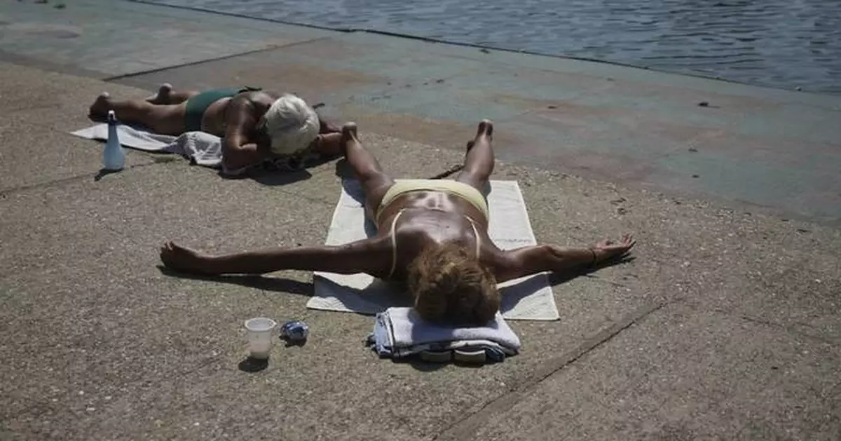 Parts of Europe burn as millions are facing record heat