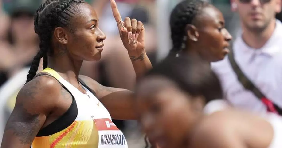 Sprinter Sha'Carri Richardson arrested at Washington airport on a domestic violence offense