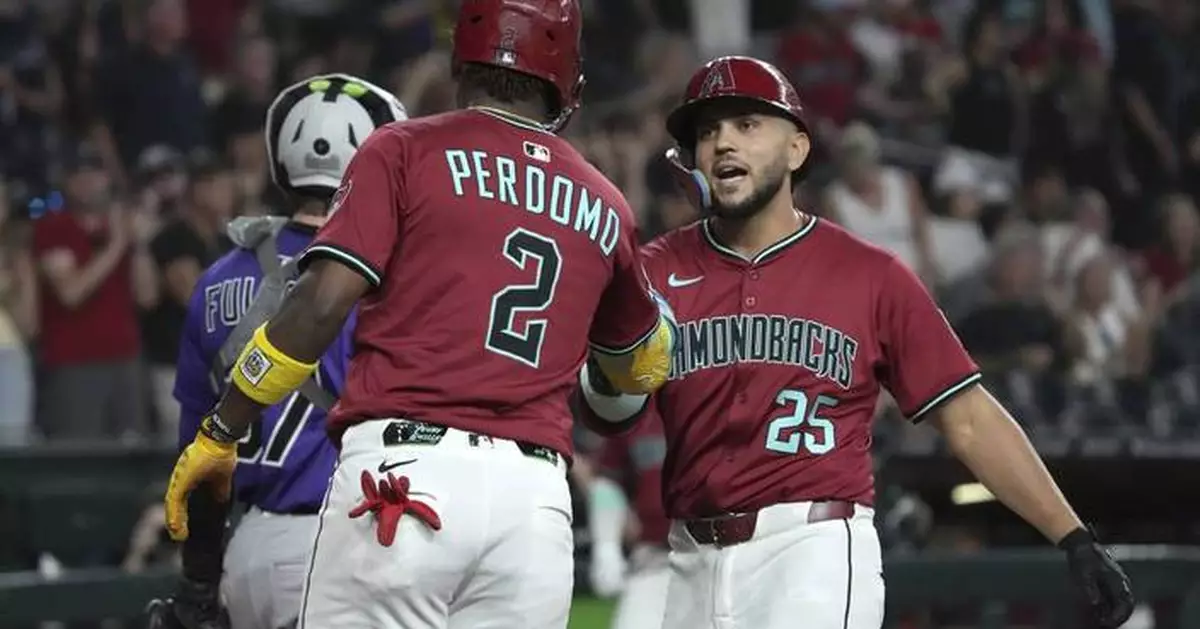 Diamondbacks break franchise record with 9 straight hits in 13-6 win over Rockies