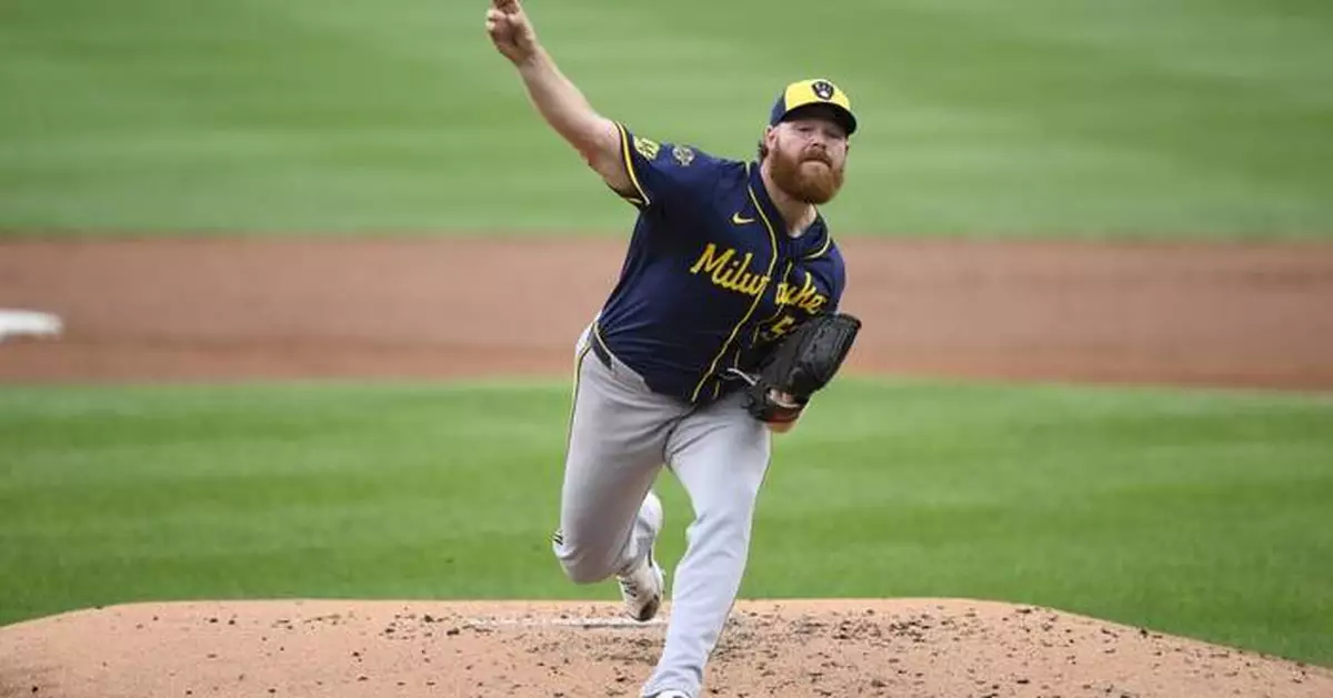 Christian Yelich homers as the major league-leading Brewers beat the Nationals 8-2