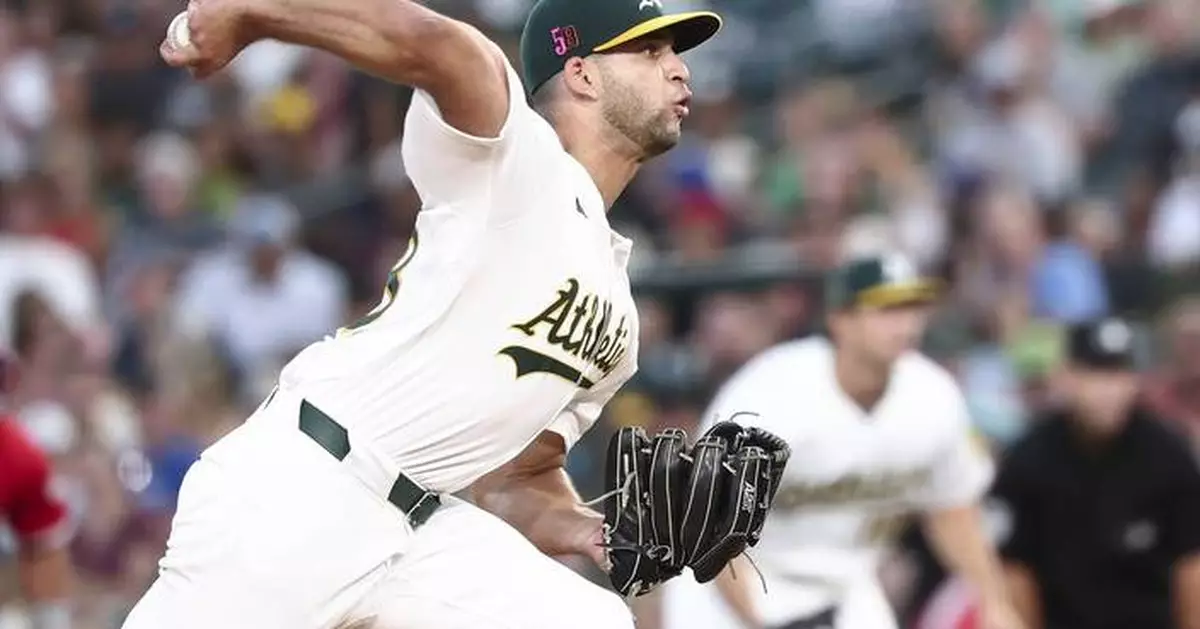 Morales, Rooker lead Athletics to 7-2 win over Angels