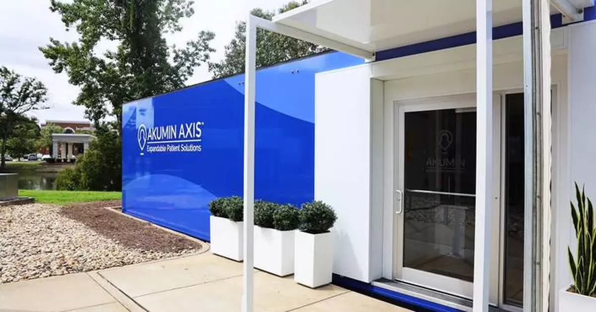 First Two Innovative Akumin AXIS™ Expandable Patient Units Deployed at Hospital Partner Locations