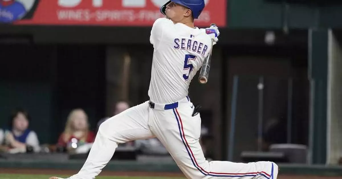 Rangers get trio of 3-run homers and Seager goes deep in 20-3 blowout of Angels