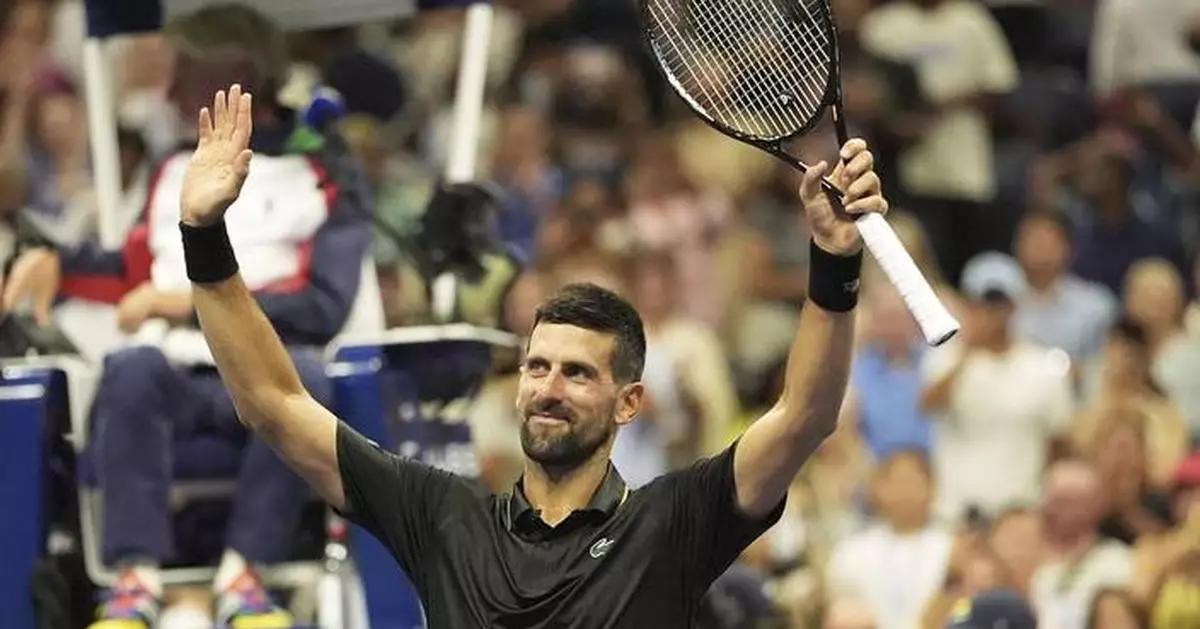 Djokovic jokes that he's challenging Serena Williams to come back to tennis