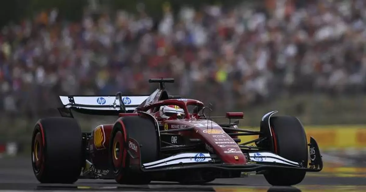 Ferrari's Leclerc stuns the McLarens to take pole for F1's Hungarian Grand Prix