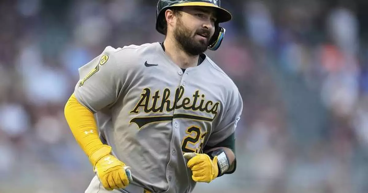 Langeliers hits 2-run homer and Soderstrom extends hitting streak as Athletics top Twins 6-3