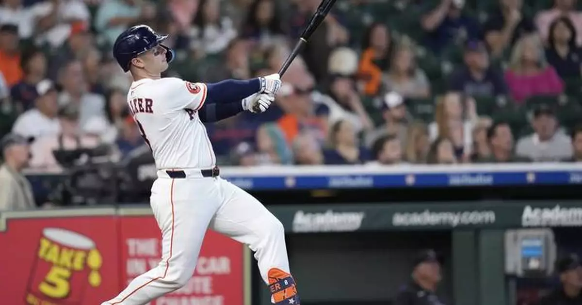Christian Walker homers twice to lead Astros over Rockies 4-3
