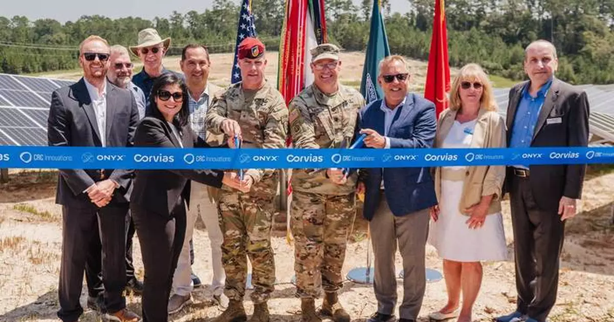 Corvias Unveils Power Generation Project at Fort Polk