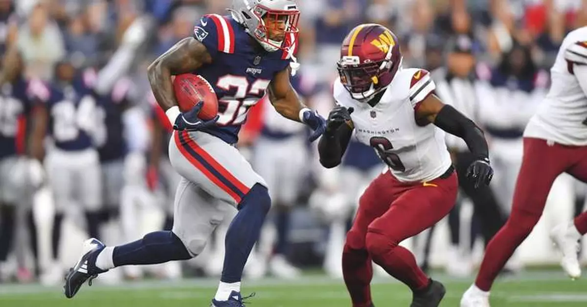 Patriots offense shines in 48-18 exhibition win over Commanders, as Washington rests starters, vets