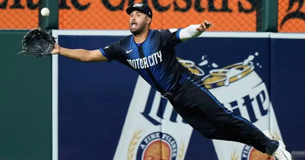 Vierling's first homer of the season leads Tigers to 6-5 comeback win over Angels