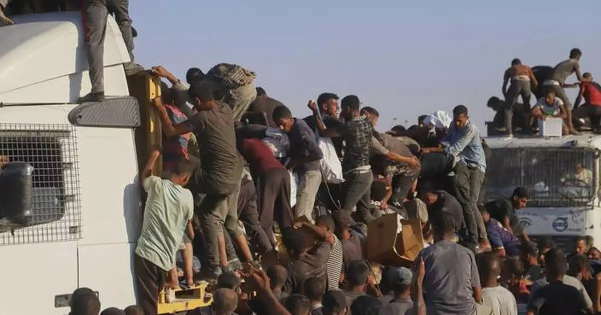 Gaza aid truck drivers face increasing danger from desperate crowds and armed gangs