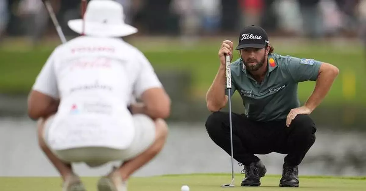 Cameron Young put his Wake Forest teammate on the bag and has been on a roll