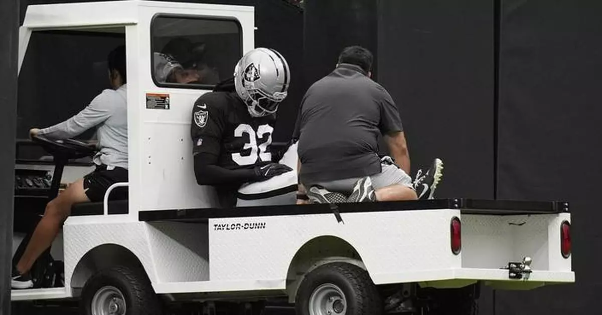 Raiders safety Lonnie Johnson Jr. suffered broken leg in mock game, AP source says