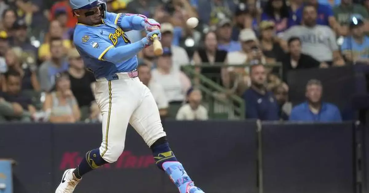 Brewers rally past Mets 7-4 for 8th straight win, spoiling Alonso's record-tying homer